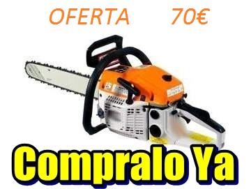 Motosierra gasolina -ek-chain saw -- **52cc*