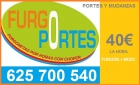 Portes madrid 62:57::0:0540 ((furgonees por horas )) - mejor precio | unprecio.es