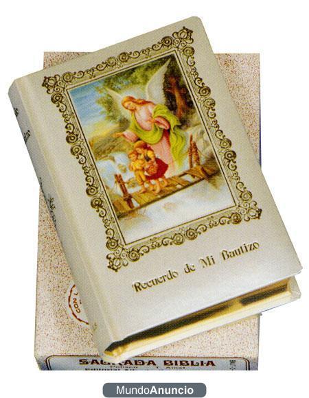 Nuevo testamento para comunión de nacar