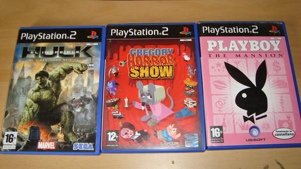 VENDO 3 JUEGOS DE PLAYSTATION 2