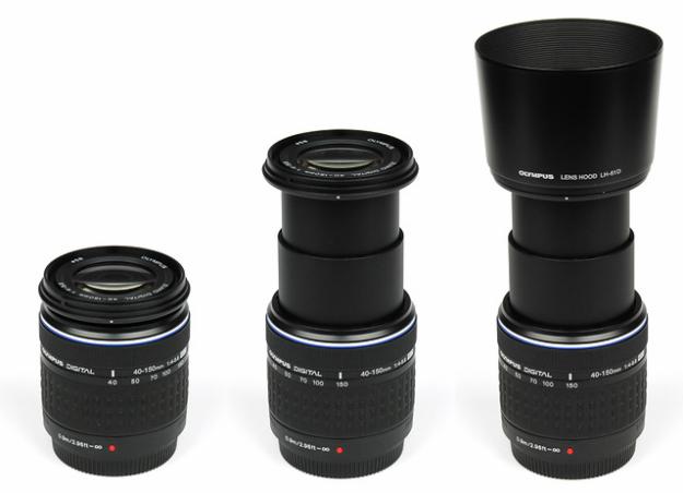 Olympus Digital Zuiko 40-150mm f/4-5.6 ED (compatible con Micro 4/3 con adaptor no inc)