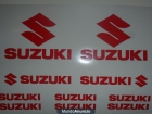 kit pegatina suzuki moto sticker adhesivo vinilo personalizado motero - mejor precio | unprecio.es
