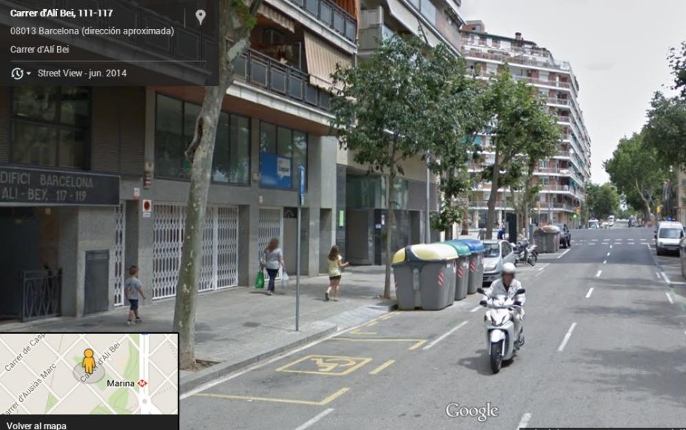 Alquiler Oficina en calle Alí Bei, 119 cerca Estación de autobuses Barcelona Nord