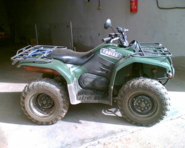 quad-ATV yamaha kodiak 4x2 400cc verde