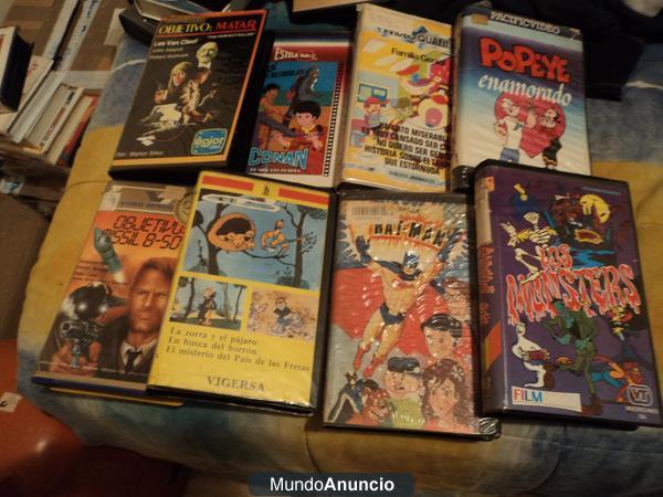 lote de 160 peliculas originales en sistema video 2000 no beta ni vhs