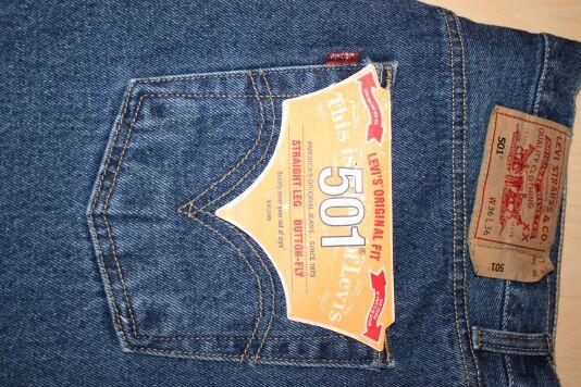 Lote Levis 501 original button fly hombre 2 colores