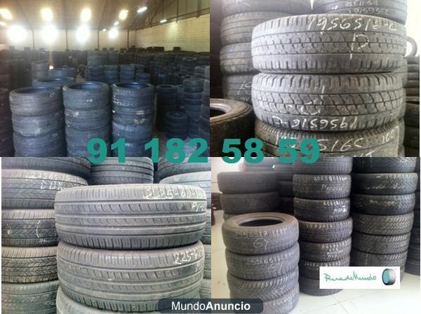 NEUMATICOS SEMINUEVOS DE RENTING!! 615681663 RUEDAS KM 100% GARANTIZADAS
