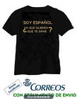 Camiseta soy español,españa ¿a que quieres que te gane? - mejor precio | unprecio.es