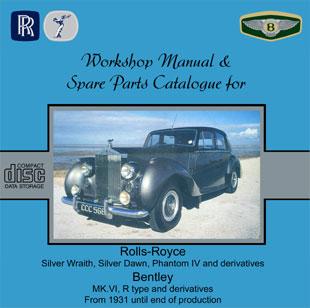 Bentley MKVI, R type & derivatives Workshop Manual