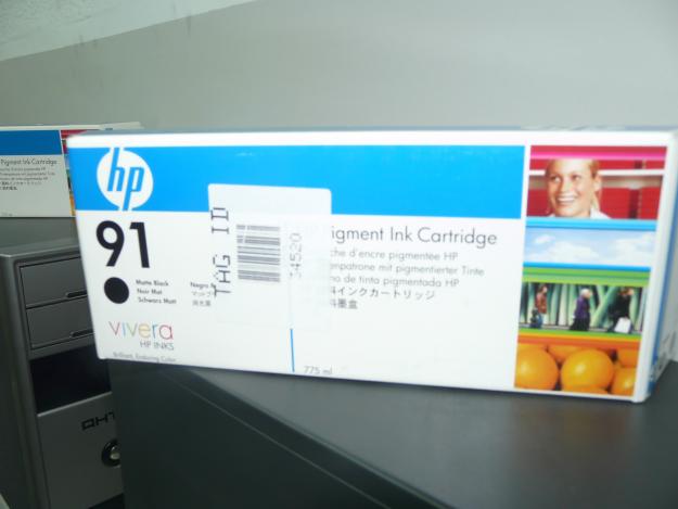 HP Cartucho Negro Mate, cyan, amarillo, magneta claro para  DJ Z6100 750ml.