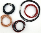 Pulsera-Collar 3 cordones cuero con cierre de imán - mejor precio | unprecio.es