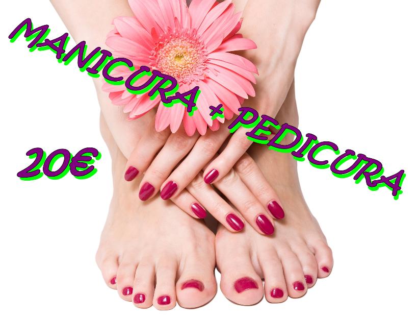 pedicura y manicura completa 20€