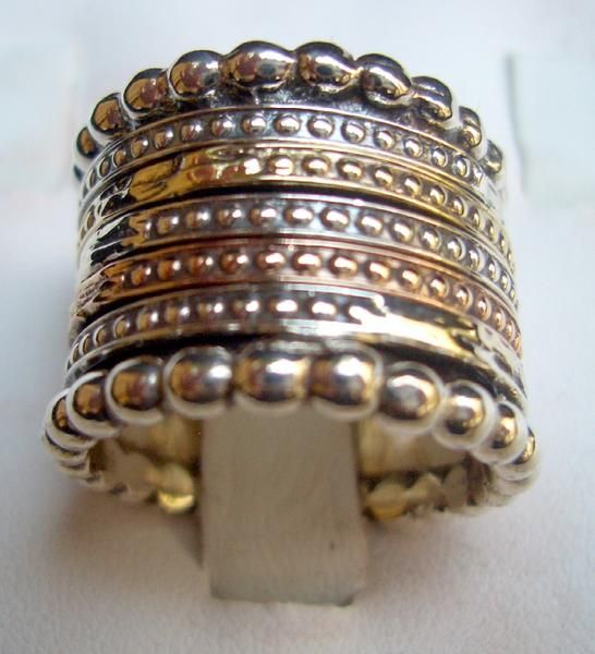 Anillos en plata y oro diseňo y fabricacion Israelita