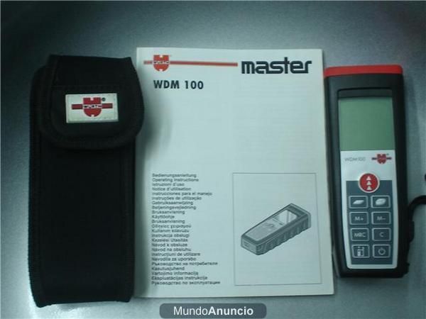 MEDIDOR LASER nuevo mod. WÜRTH WDM 100
