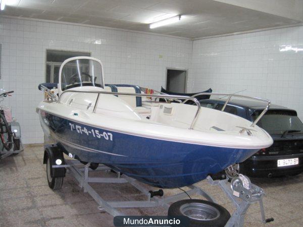 Quicksilver 425 motor mercury 40 cv como nuevo