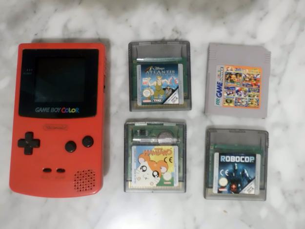 Se vende game boy color + Juegos