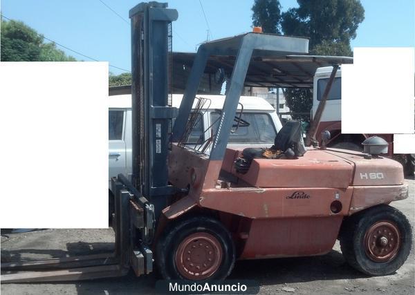 LINDE H60D DEUTZ 6 CILINDROS DIESEL