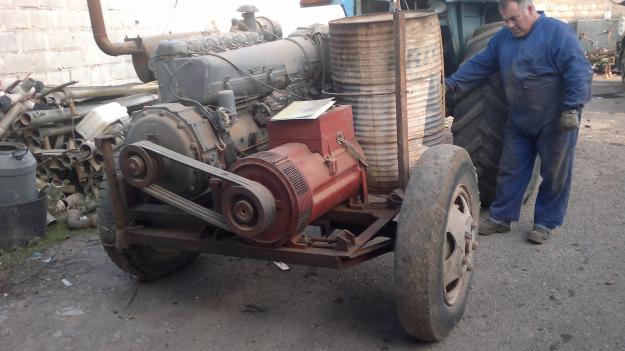 se vende motor deutz de 110 cv y generador