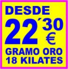 COMPRO ORO - ALICANTE, VALENCIA, MURCIA, ALBACETE - EMPRESA LIDER - SIEMPRE PRECIOS ALTOS - mejor precio | unprecio.es