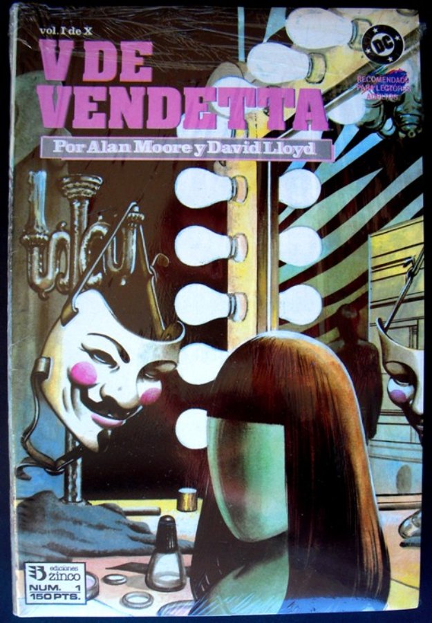 V for vendetta - Zinco - Volumen 1. Completa 1 a 10