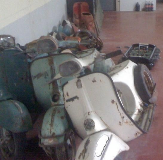 Vendo lote de Vespas