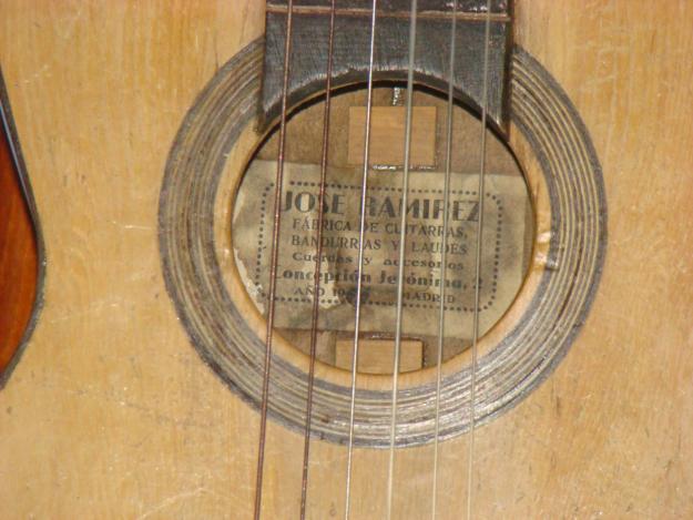 Guitarra española J. Ramirez - Año 1955
