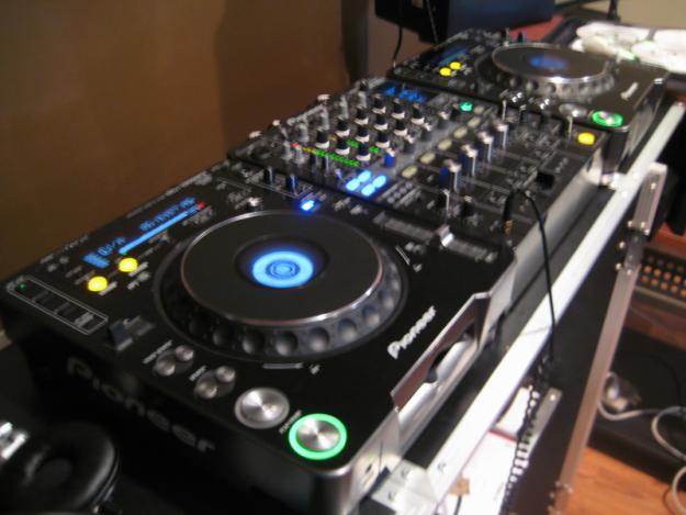 Pioneer CDJ 1000 par MK3 y DJM 800 mezclador conjunto completo