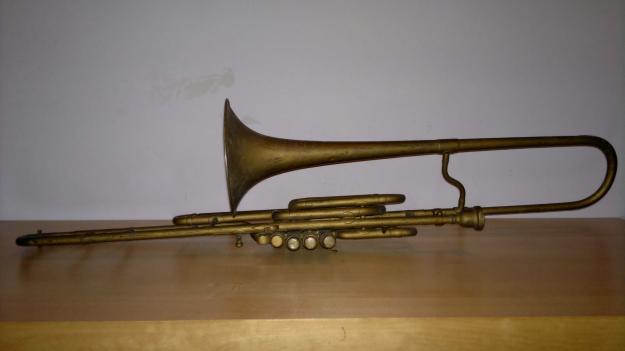 Vendo trombón F. Besson Brevete y corneta antiguos