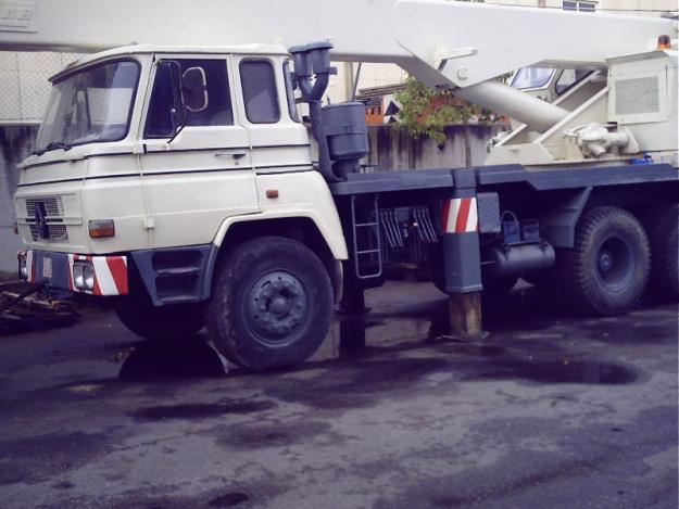 GRUA MOVIL SOBRE CAMION MARCA LUNA DE 10 TM