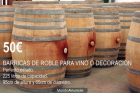 Barricas Toneles Cubas de madera - mejor precio | unprecio.es