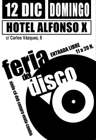 FERIA DEL DISCO CIUDAD REAL DOMINGO 12 DICIEMBRE