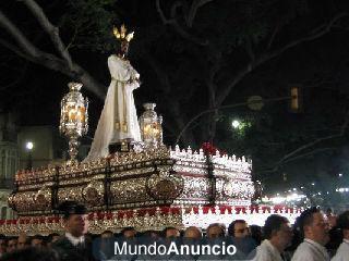 Sillas semana santa Malaga 2012, calle Larios