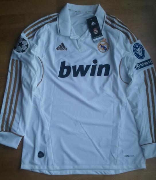 Camiseta del Real Madrid - Cristiano Ronaldo manga larga modelo Champions league