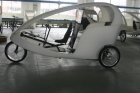 Elegant Electric Golf Car rickshaw for 3 or 4 passengers - mejor precio | unprecio.es