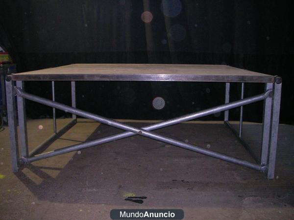 Vendo tarima e aluminio bateria o teclado.