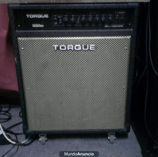 Amplificador de bajo. TORQUE T100BX