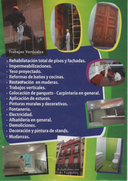 Empresa de reformas y pintura