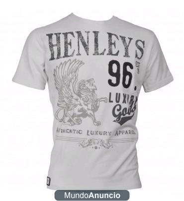 HENLEYS camiseta,Traje D & G,Chico de Columbia