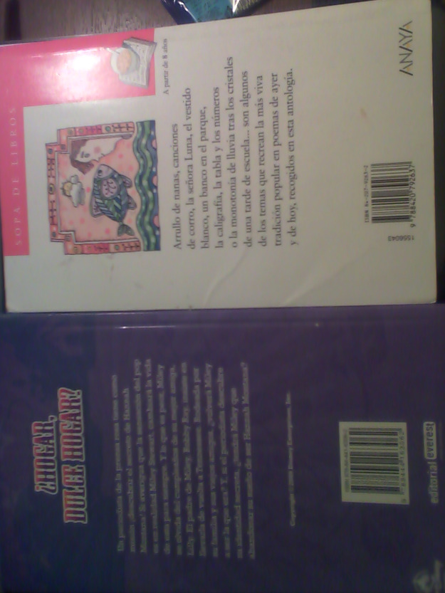 Libro de Hannah Montana : La película y libro de poesia : Por caminos azules....