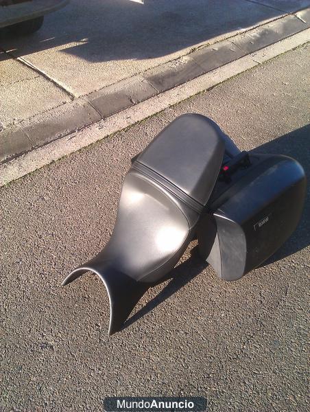 Asiento y maletas para BMW R1200R