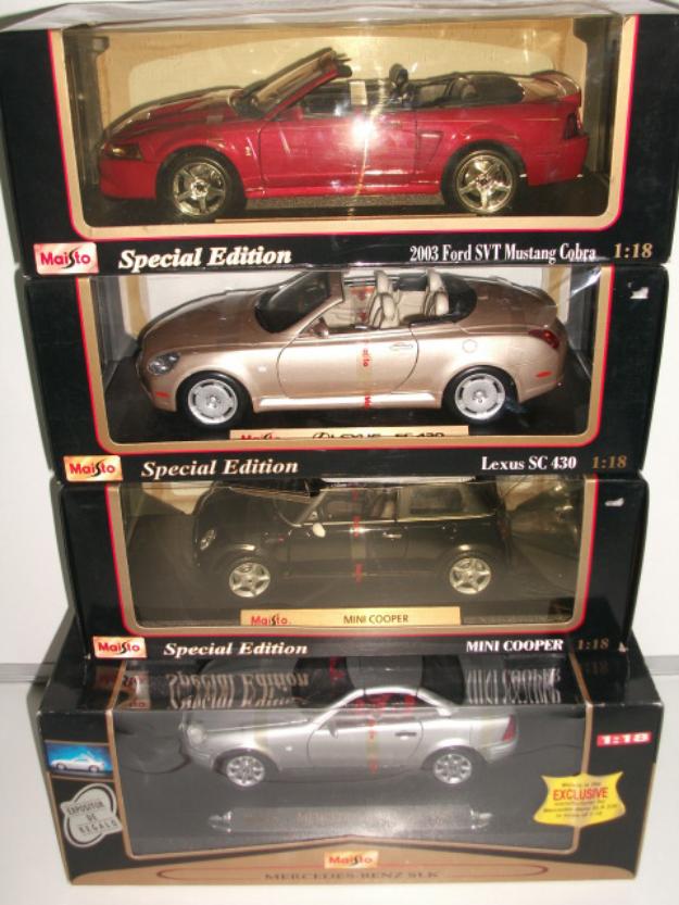Coches en miniatura 1:18