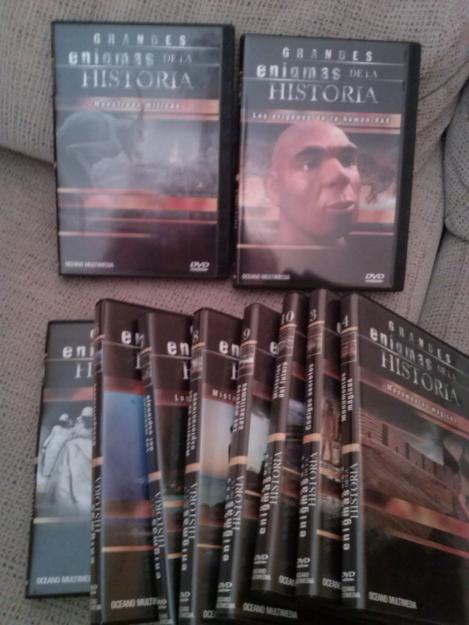 coleccion DVD grandes enigmas de la historia