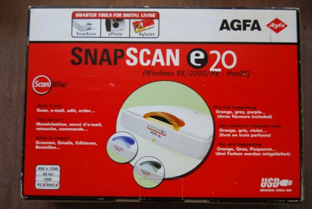 Escáner AGFA Snapscan e20 ScanWise