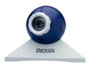 WebCam DEXXA Color USB, de la familia Logitech.