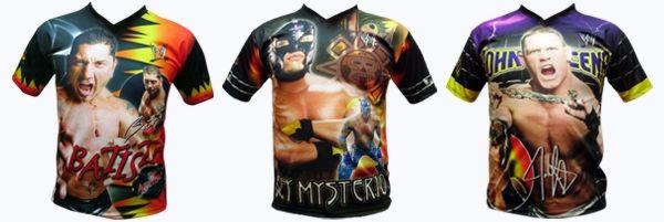 CAMISETAS DEL REY MISTERIO OFICIALES WWF SMACKDOWN, BATISTA, JHONCENA, ENTERRADOR...