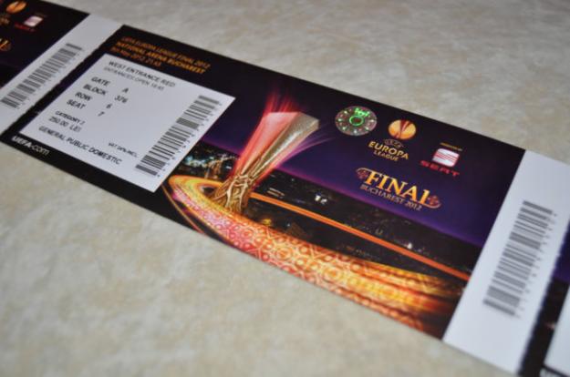 Exceptional tickets for the UEFA Europa League Final Bucharest 9 may