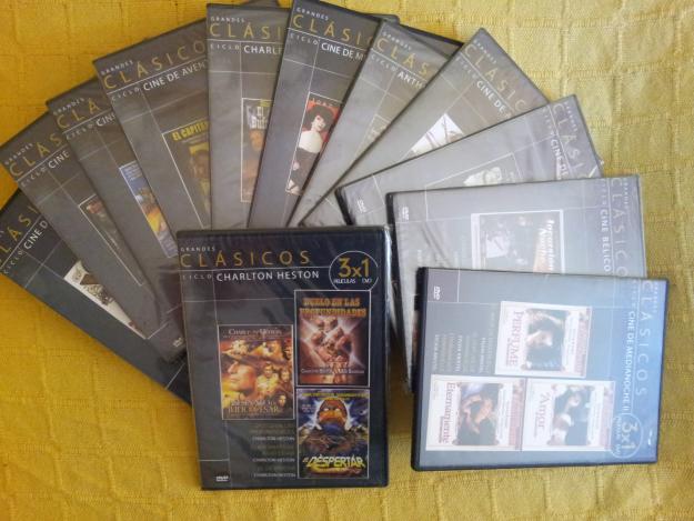 Pack de 36 DVDs 3x1 Grandes Clásicos