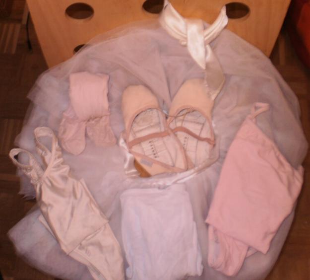 indumentaria para ballet, niña 10-12 años