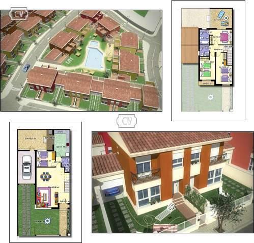CHALET PAREADO URB. PRIVADA