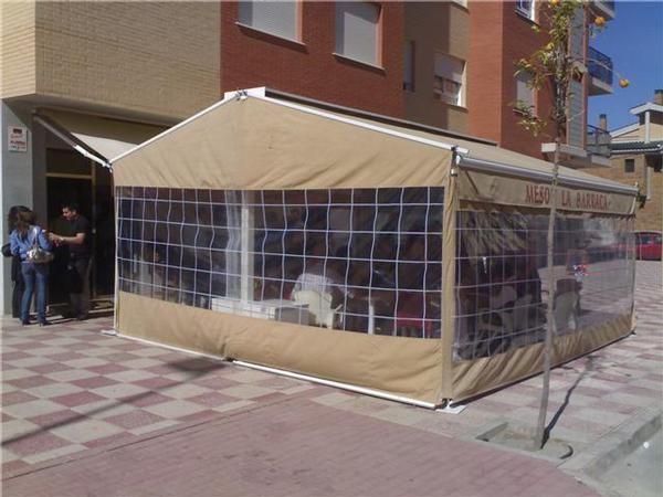 PERGOLA CARPA PARA INVIERNO TERRAZA BARES